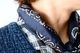 NOMARHYTHM TEXTILE (�Ρ��ޥꥺ��ƥ���������)��Paisley Silk Bandana Scarf��