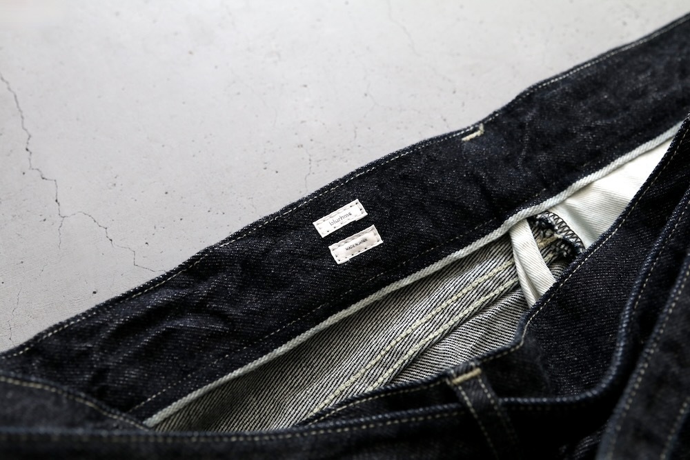 blurhms(�֥顼�ॹ) "12.9oz Denim Bias Belted Pants"