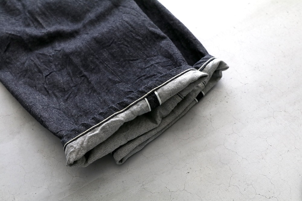 blurhms(�֥顼�ॹ) "12.9oz Denim Bias Belted Pants"