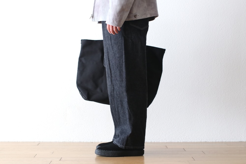 blurhms(�֥顼�ॹ) "12.9oz Denim Bias Belted Pants"