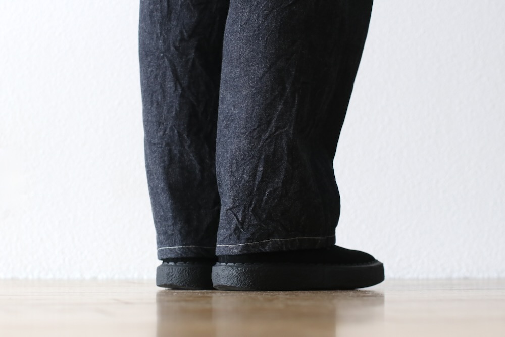 blurhms(�֥顼�ॹ) "12.9oz Denim Bias Belted Pants"