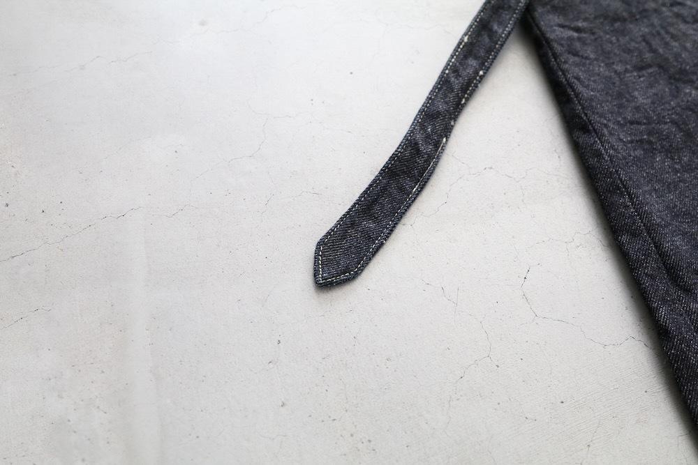 blurhms(�֥顼�ॹ) "12.9oz Denim Bias Belted Pants"