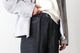 blurhms(�֥顼�ॹ) "12.9oz Denim Bias Belted Pants"