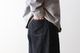 blurhms(�֥顼�ॹ) "12.9oz Denim Bias Belted Pants"