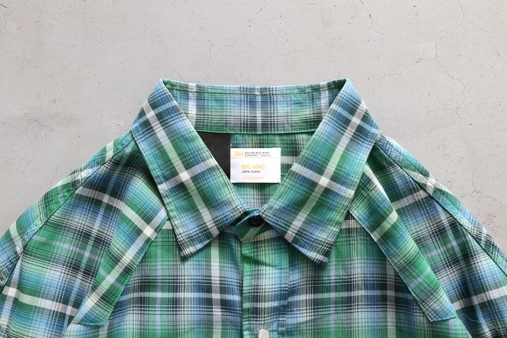 ��limited��N.HOOLYWOODCOMPILE x BIG MAC (���� �ϥꥦ�å� �� �ӥå��ޥå�)  "WESTERN SHIRT 2261-SH61-014"