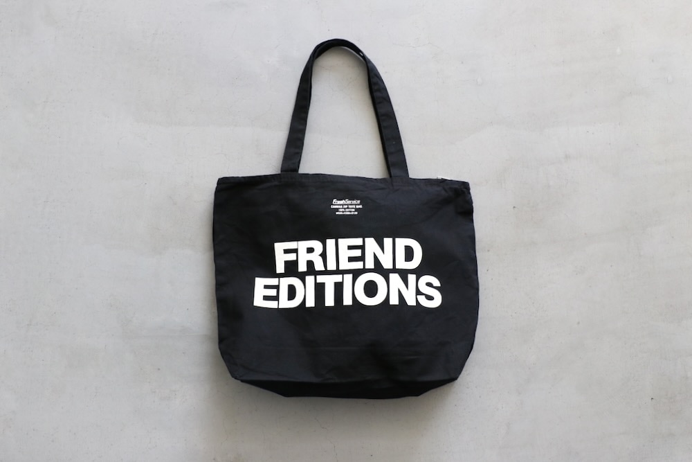 ��limited��FreshService �� FRIEND EDITIONS(�ե�å��奵���ӥ� �� �ե��� ���ǥ������)"RIEND EDITIONS CANVAS ZIP TOTE BAG"