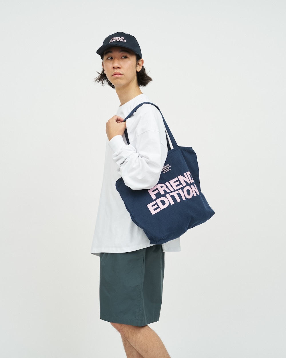 ��limited��FreshService �� FRIEND EDITIONS(�ե�å��奵���ӥ� �� �ե��� ���ǥ������)"RIEND EDITIONS CANVAS ZIP TOTE BAG"