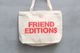 ��limited��FreshService �� FRIEND EDITIONS(�ե�å��奵���ӥ� �� �ե��� ���ǥ������)"RIEND EDITIONS CANVAS ZIP TOTE BAG"
