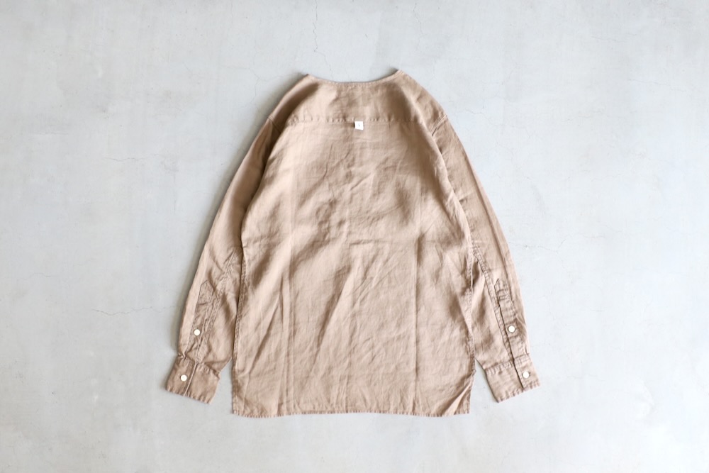 itten.(���åƥ�) "itten 10 No collar shirt -Linen-"
