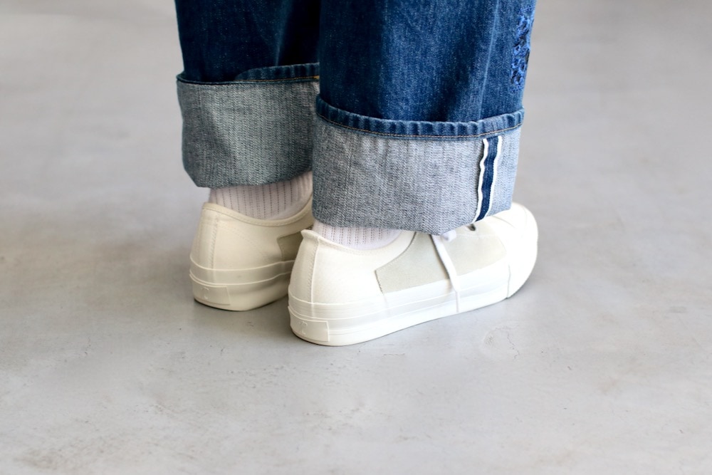 Needles (ˡɥ륺) "Asymmetric Ghillie Sneaker - Cotton Canvas"