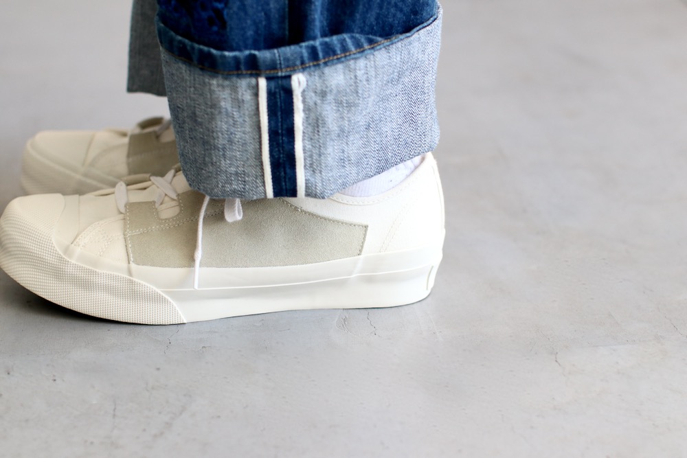 Needles (ˡɥ륺) "Asymmetric Ghillie Sneaker - Cotton Canvas"