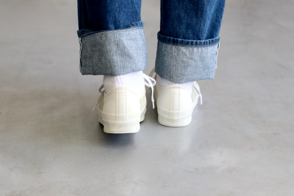 Needles (ˡɥ륺) "Asymmetric Ghillie Sneaker - Cotton Canvas"