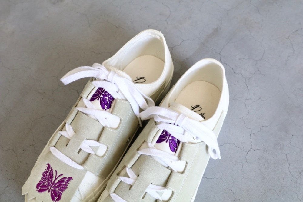 Needles (ˡɥ륺) "Asymmetric Ghillie Sneaker - Cotton Canvas"