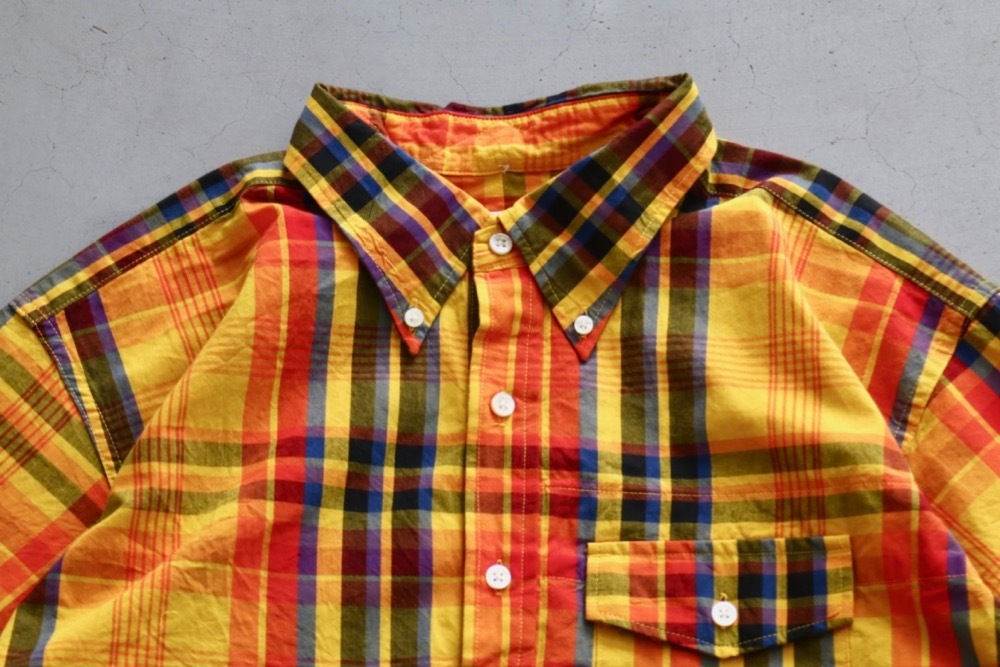 Engineered Garments / Popover BD SHIRT/Cottn Big Plaid//M/コットン/マルチカラー/チェック Engineered Garments (エンジニアードガーメンツ) 