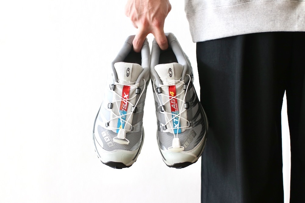 SALOMON(�������)"XT-4 OG Sharkskin/Dawn Blue/Metal"