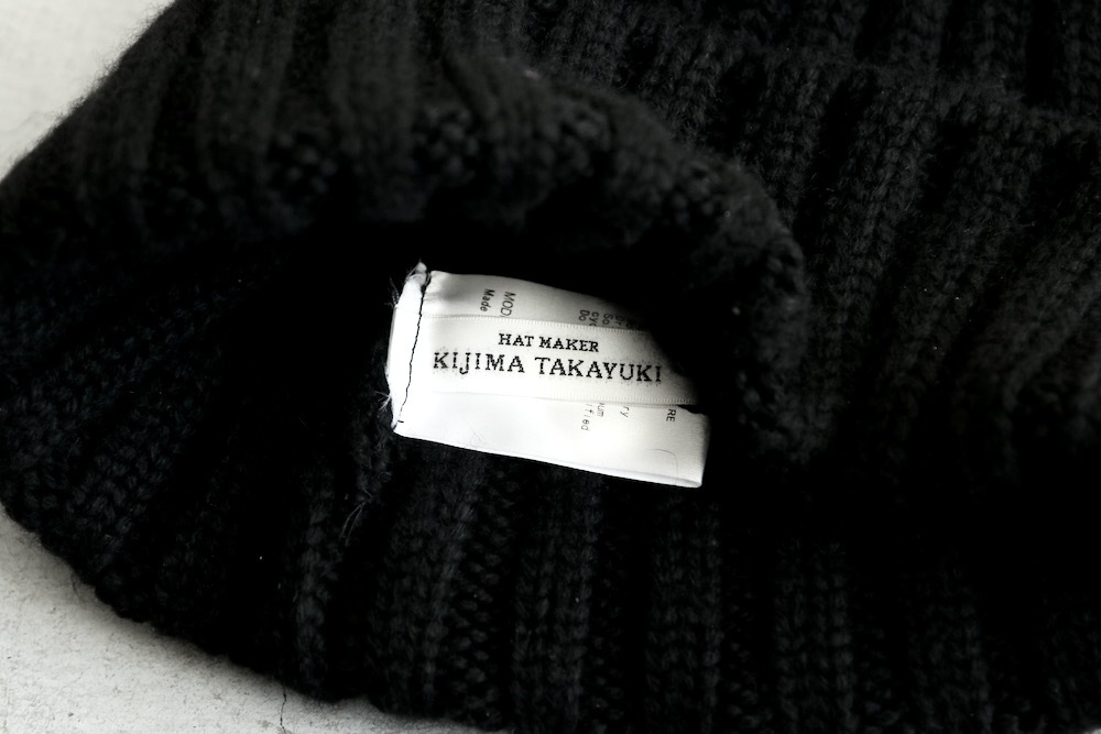 KIJIMA TAKAYUKI(������ �����業) "CASHMERE WATCH CAP"