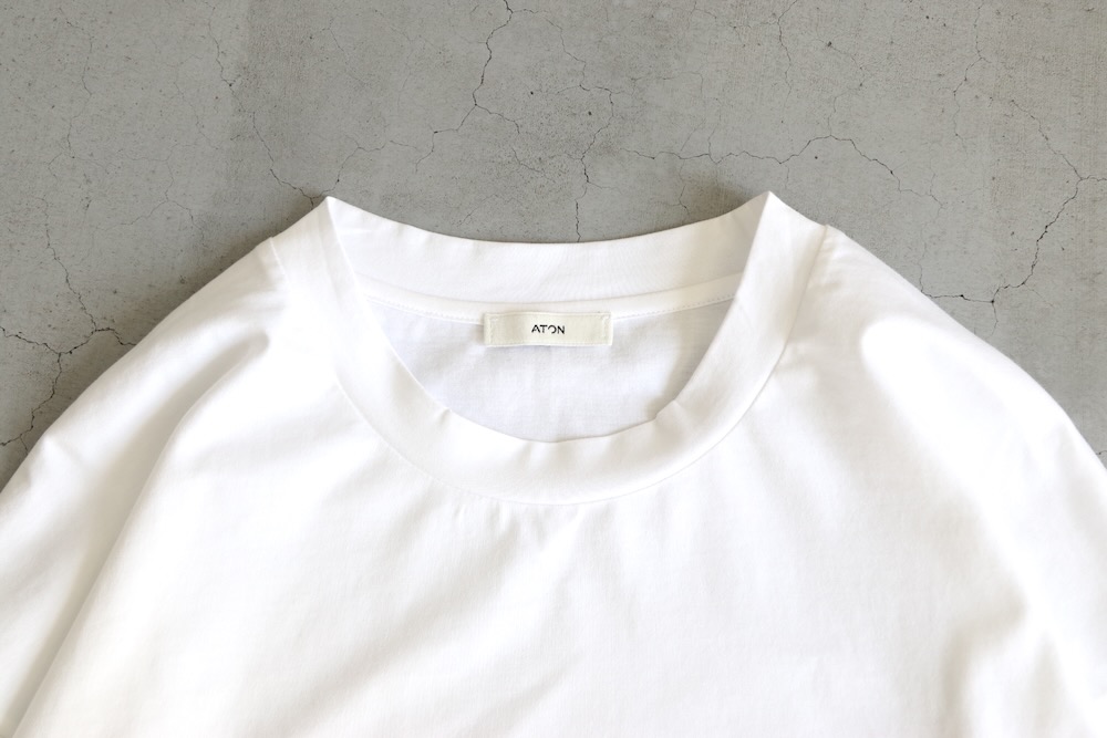 ATON (ȥ) "SUVIN 60/2 OVERSIZED LONG SLEEVE T-SHIRT"