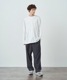 ATON (ȥ) "SUVIN 60/2 OVERSIZED LONG SLEEVE T-SHIRT"
