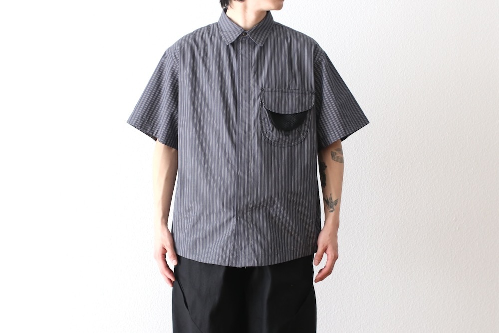 GOLDWIN 0 (������ɥ����� ����) "Striped Camp S/S Shirt"