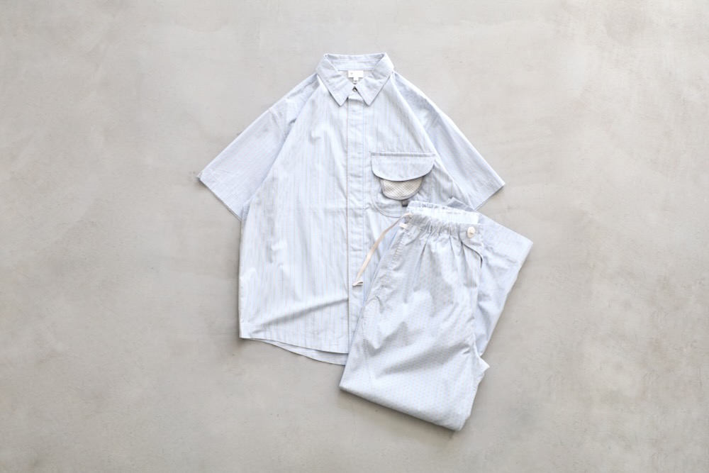 GOLDWIN 0 (������ɥ����� ����) "Striped Camp S/S Shirt"