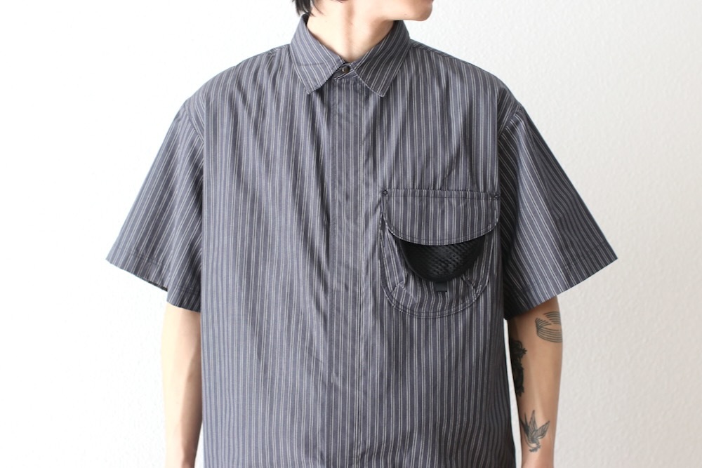 GOLDWIN 0 (������ɥ����� ����) "Striped Camp S/S Shirt"