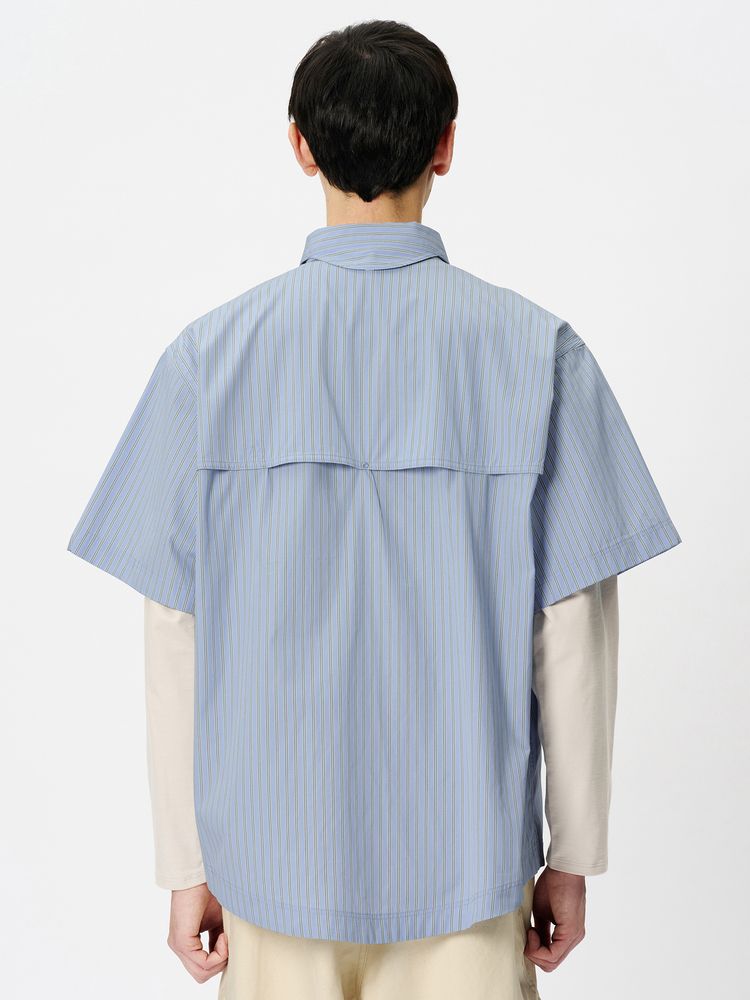 GOLDWIN 0 (������ɥ����� ����) "Striped Camp S/S Shirt"
