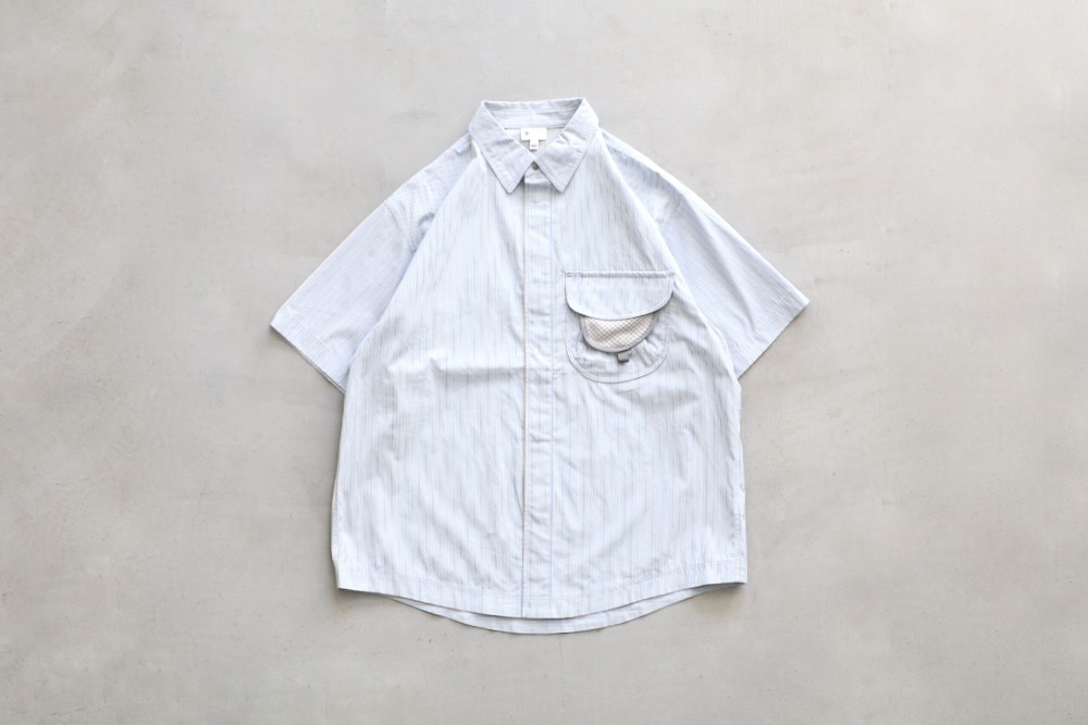 GOLDWIN 0 (������ɥ����� ����) "Striped Camp S/S Shirt"