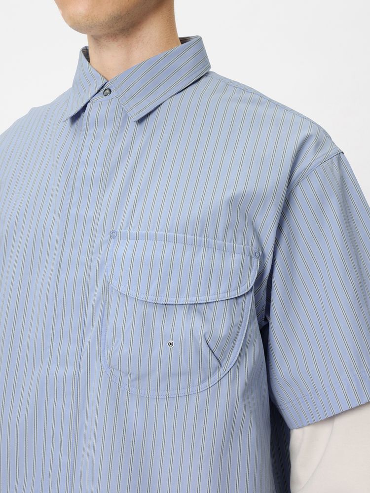 GOLDWIN 0 (������ɥ����� ����) "Striped Camp S/S Shirt"