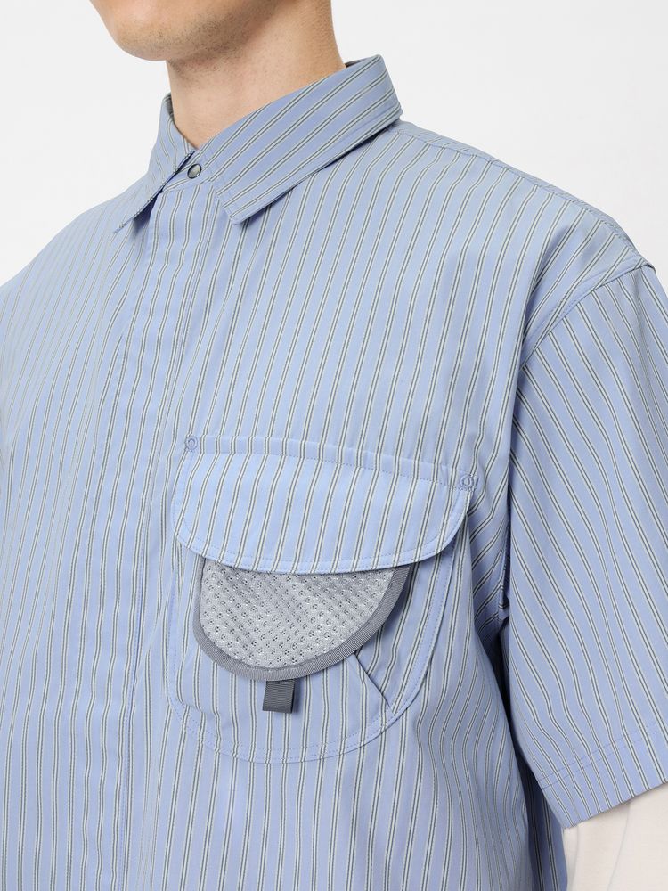 GOLDWIN 0 (������ɥ����� ����) "Striped Camp S/S Shirt"