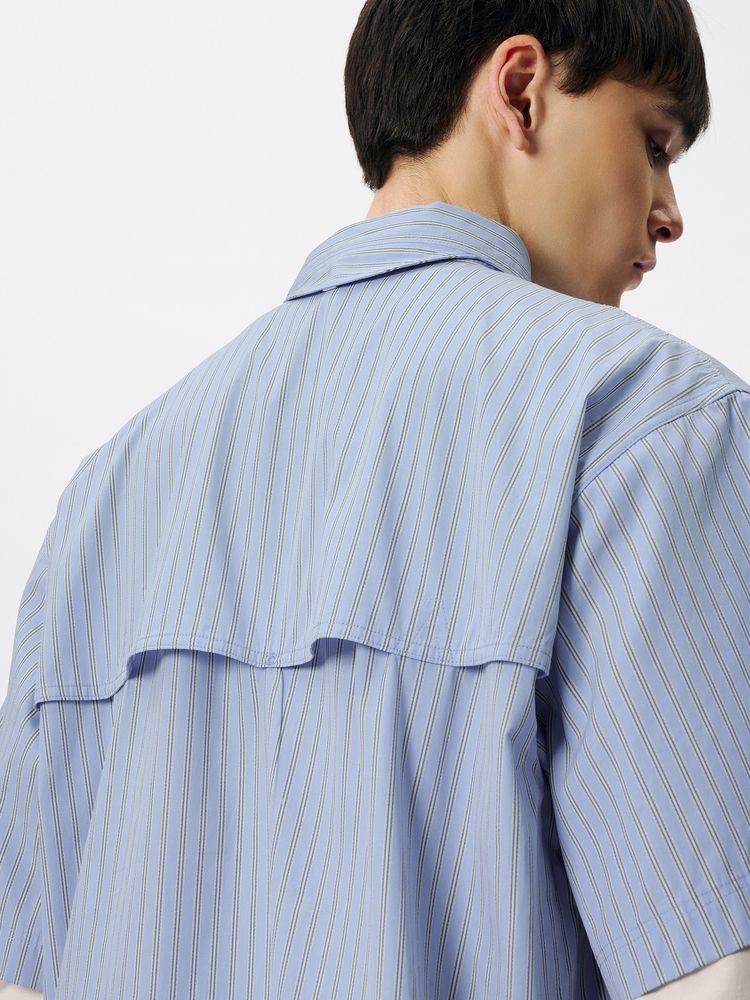 GOLDWIN 0 (������ɥ����� ����) "Striped Camp S/S Shirt"
