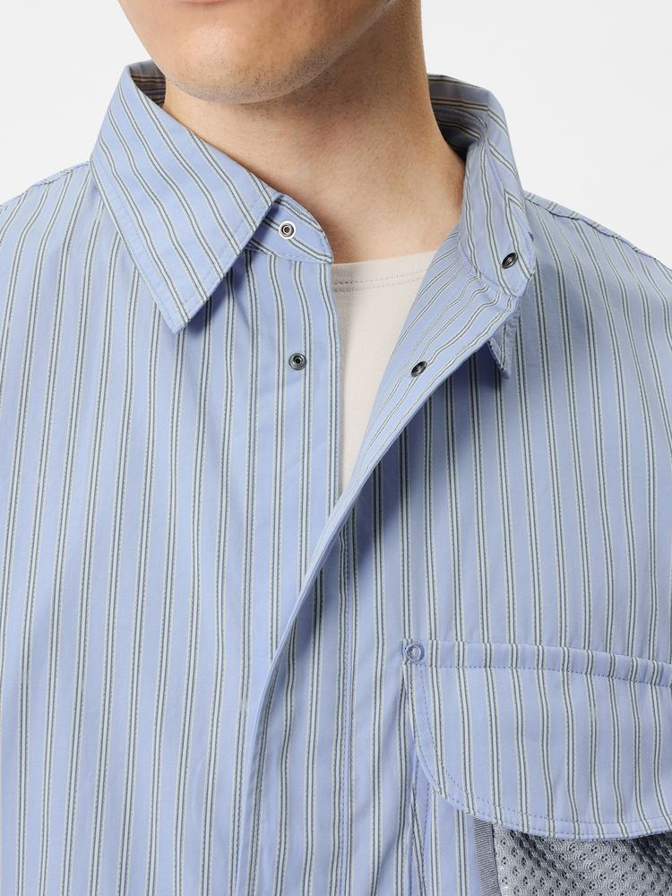 GOLDWIN 0 (������ɥ����� ����) "Striped Camp S/S Shirt"