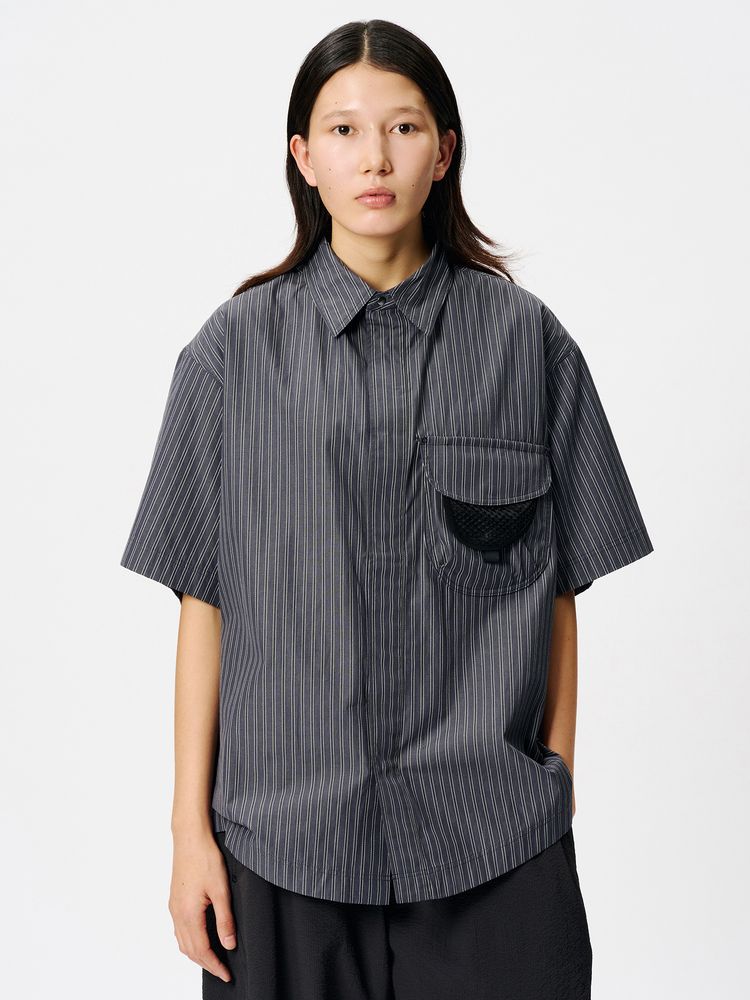 GOLDWIN 0 (������ɥ����� ����) "Striped Camp S/S Shirt"