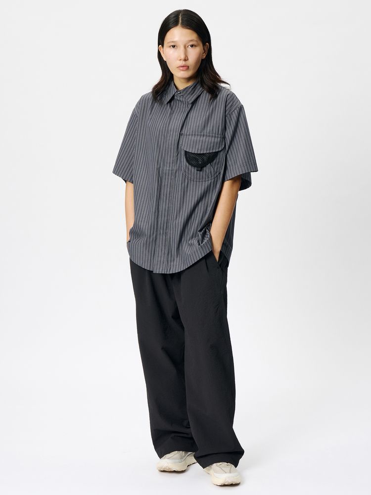 GOLDWIN 0 (������ɥ����� ����) "Striped Camp S/S Shirt"