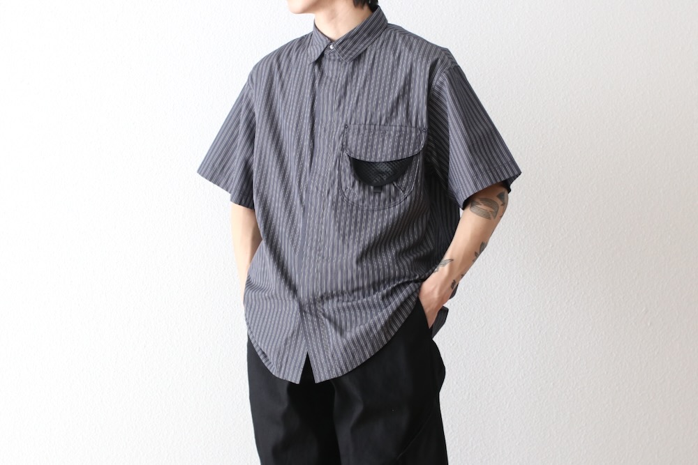 GOLDWIN 0 (������ɥ����� ����) "Striped Camp S/S Shirt"