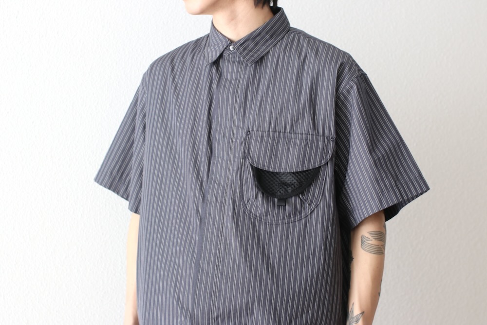 GOLDWIN 0 (������ɥ����� ����) "Striped Camp S/S Shirt"