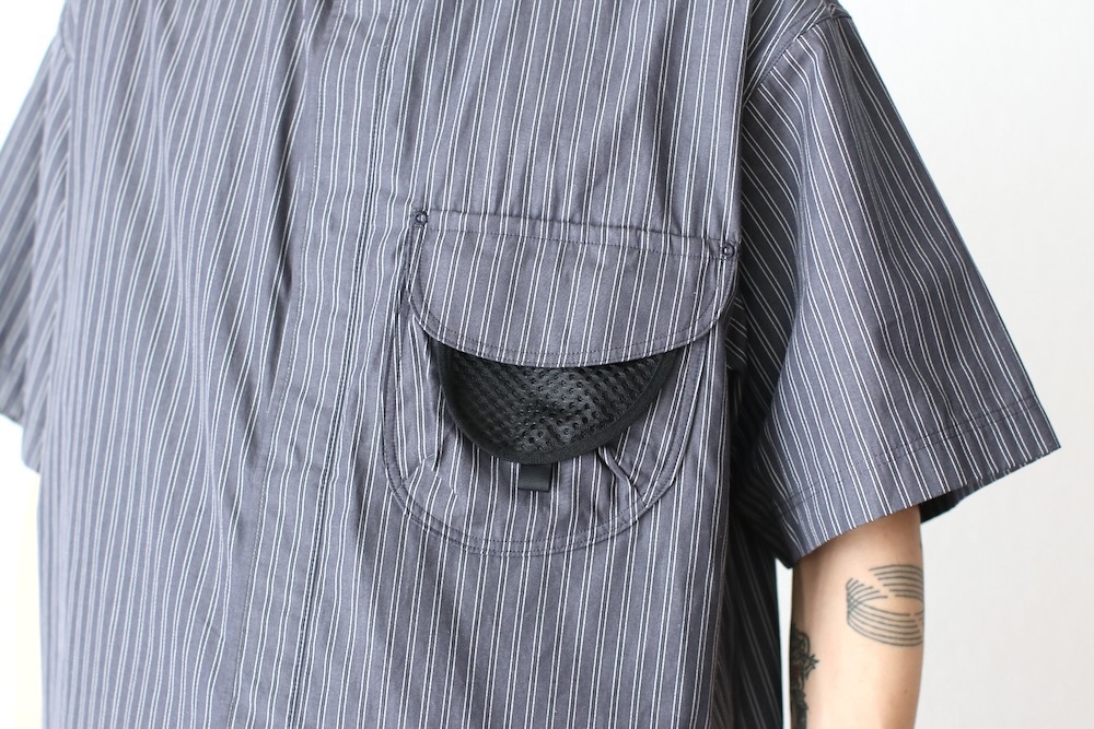 GOLDWIN 0 (������ɥ����� ����) "Striped Camp S/S Shirt"