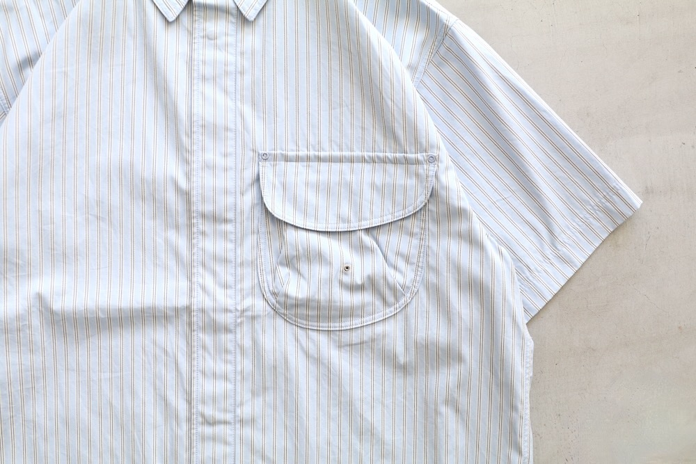 GOLDWIN 0 (������ɥ����� ����) "Striped Camp S/S Shirt"
