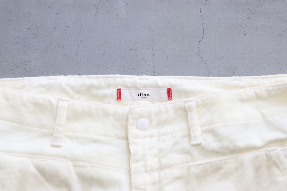 unisexitten. (åƥ)"itten 16 escape pants - stretch corduroy"