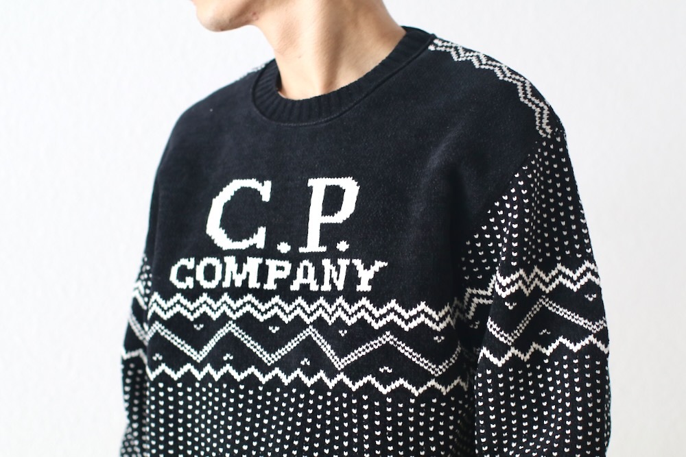C.P. Company (ԡѥˡ) "CHENILLE COTTON JACQUARD KNIT"