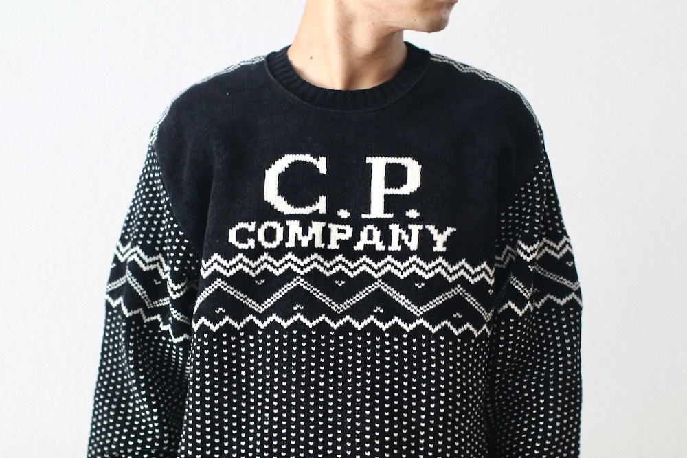 C.P. Company (ԡѥˡ) "CHENILLE COTTON JACQUARD KNIT"