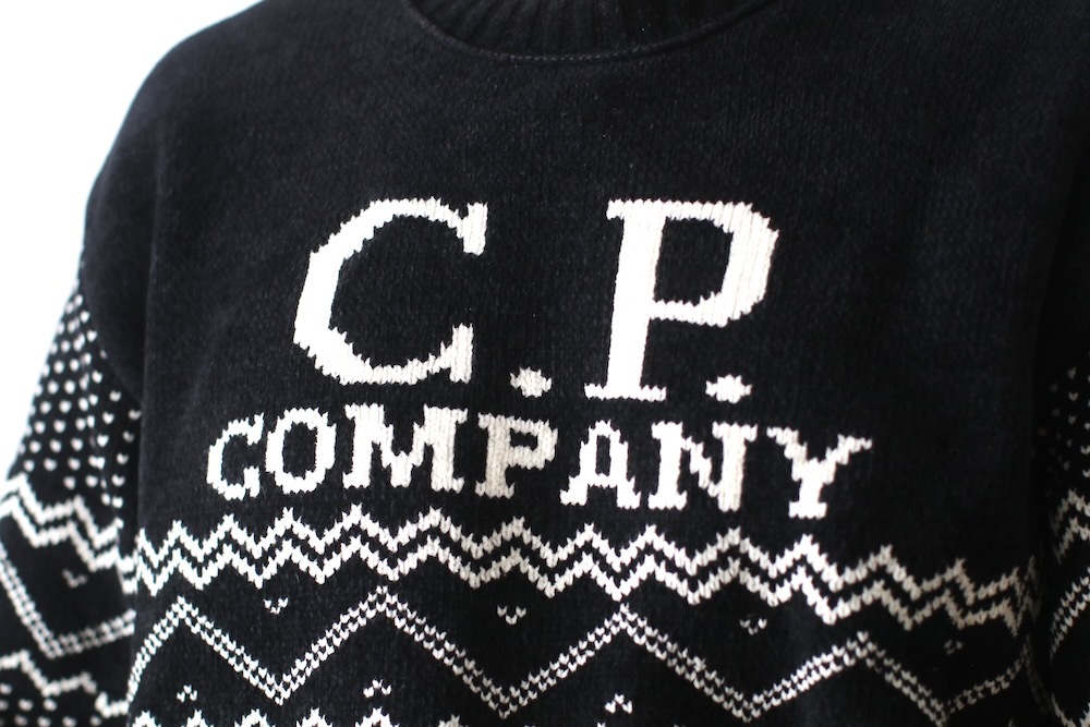 C.P. Company (ԡѥˡ) "CHENILLE COTTON JACQUARD KNIT"
