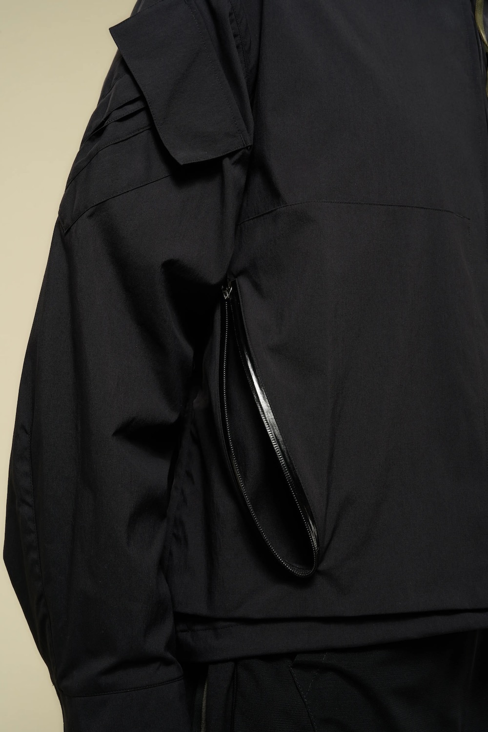 ACRONYM(�������˥���) "LA12-M Miliken nylon spandex action zip shirt"