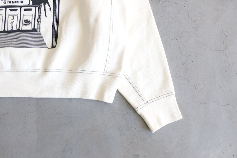 C.E(��������) "OVERDYE MD MACHINES CREW NECK"