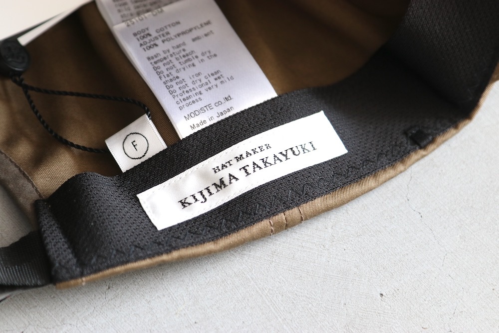 limiteditten.  KIJIMA TAKAYUKI (åƥߥ 業) "VENTILE 6Panel Cap 001"