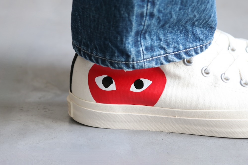 limitedPLAY COMME des GARCONS  CONVERSE (ץ쥤   륽  С) "PLAY CONVERSE CHUCK TAYLOR HI -AZ-K113-001-"