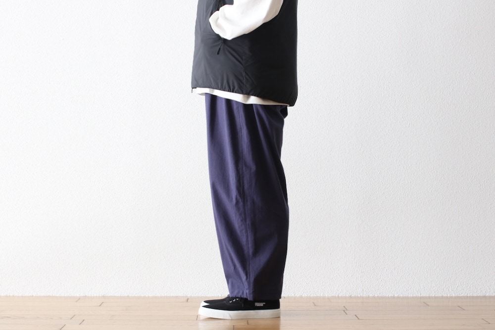 Mountain Research マウンテンリサーチ ストレートパンツ MOUNTAIN RESEARCH マウンテン リサーチ / LT Pants navy - SALT