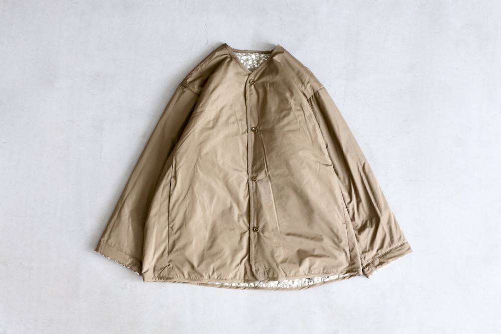 WOMEN'STOUJOURSʥȥ塼ˡReversible Padded Utility Jacket - FLOWER PRINT COTTON STRETCH CLOTH"