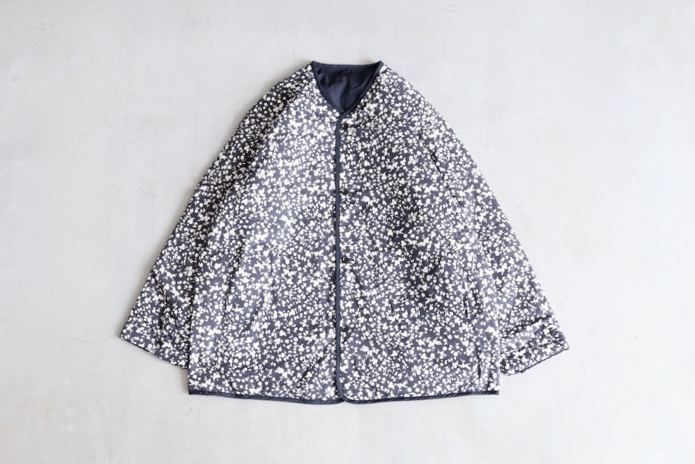 WOMEN'STOUJOURSʥȥ塼ˡReversible Padded Utility Jacket - FLOWER PRINT COTTON STRETCH CLOTH"