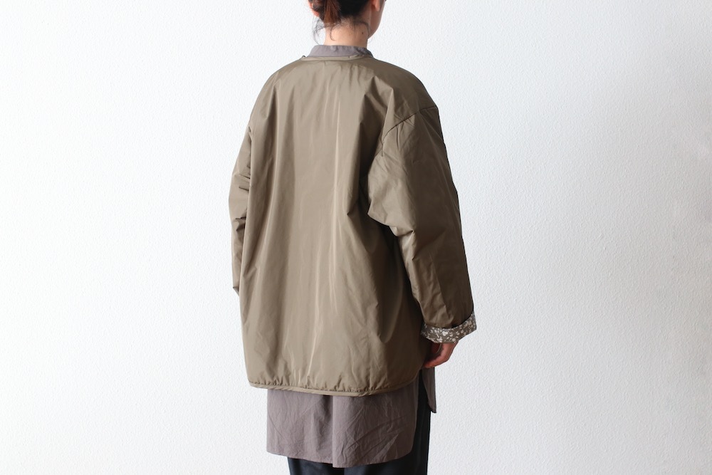 WOMEN'STOUJOURSʥȥ塼ˡReversible Padded Utility Jacket - FLOWER PRINT COTTON STRETCH CLOTH"