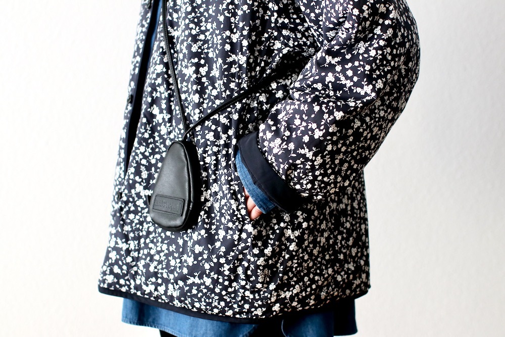 ��WOMEN'S��TOUJOURS�ʥȥ����塼�ˡ�Reversible Padded Utility Jacket - FLOWER PRINT COTTON STRETCH CLOTH"